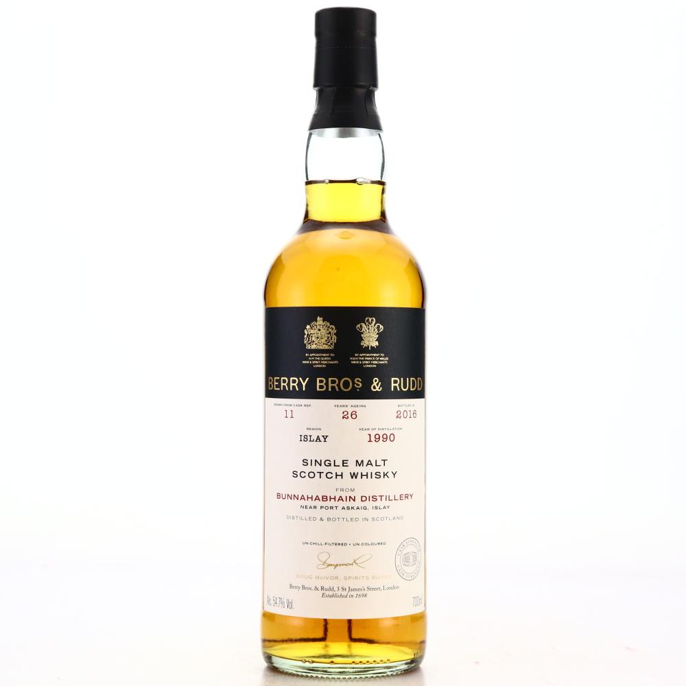 Bunnahabhain 1990 Berry Brothers and Rudd 26 Year Old