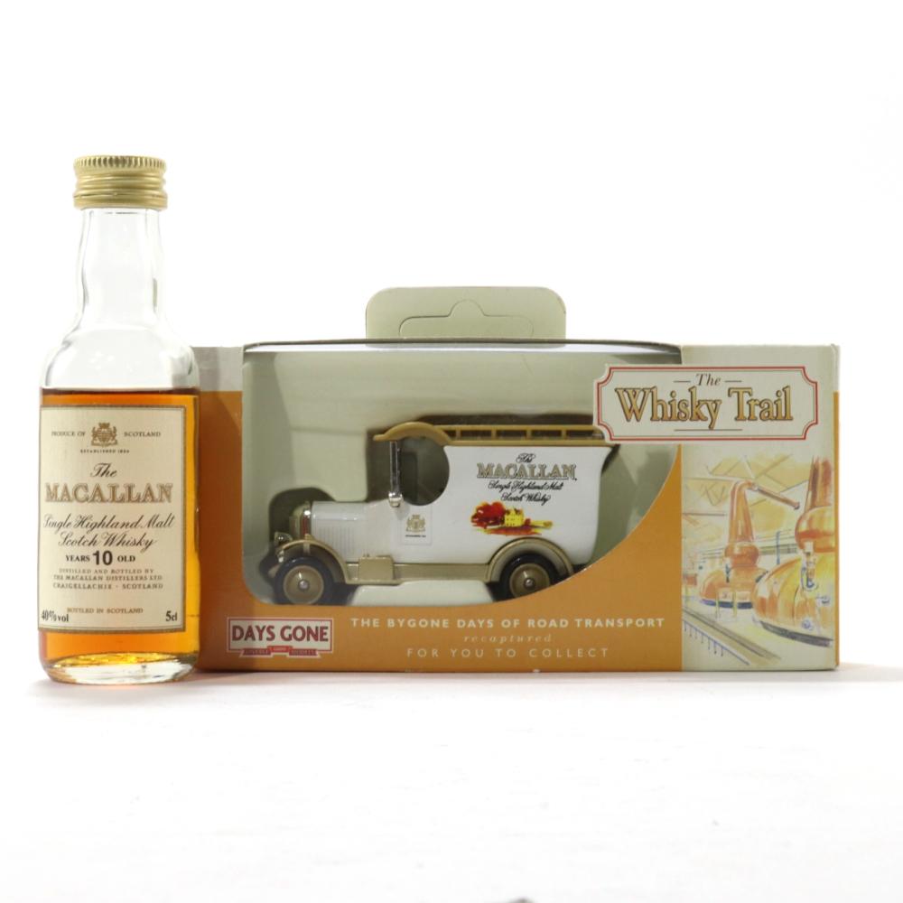 Macallan 10 Year Old Miniature 5cl / with Days Gone Van