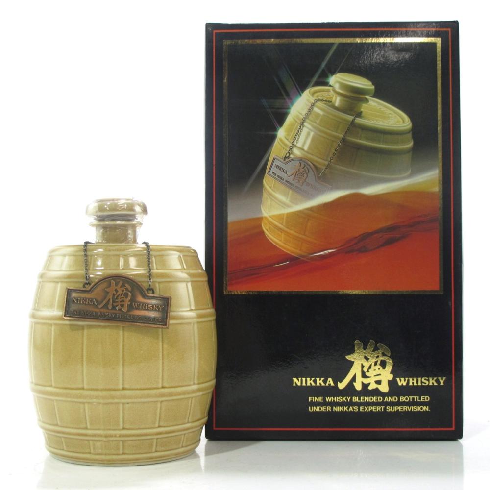 Nikka Ceramic Barrel Decanter