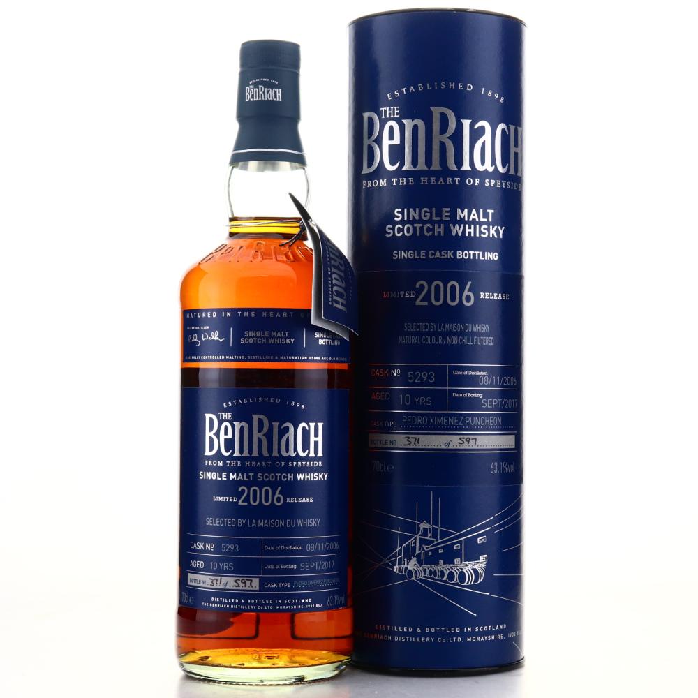 Benriach 2006 Single PX Cask 10 Year Old #5293 / LMDW