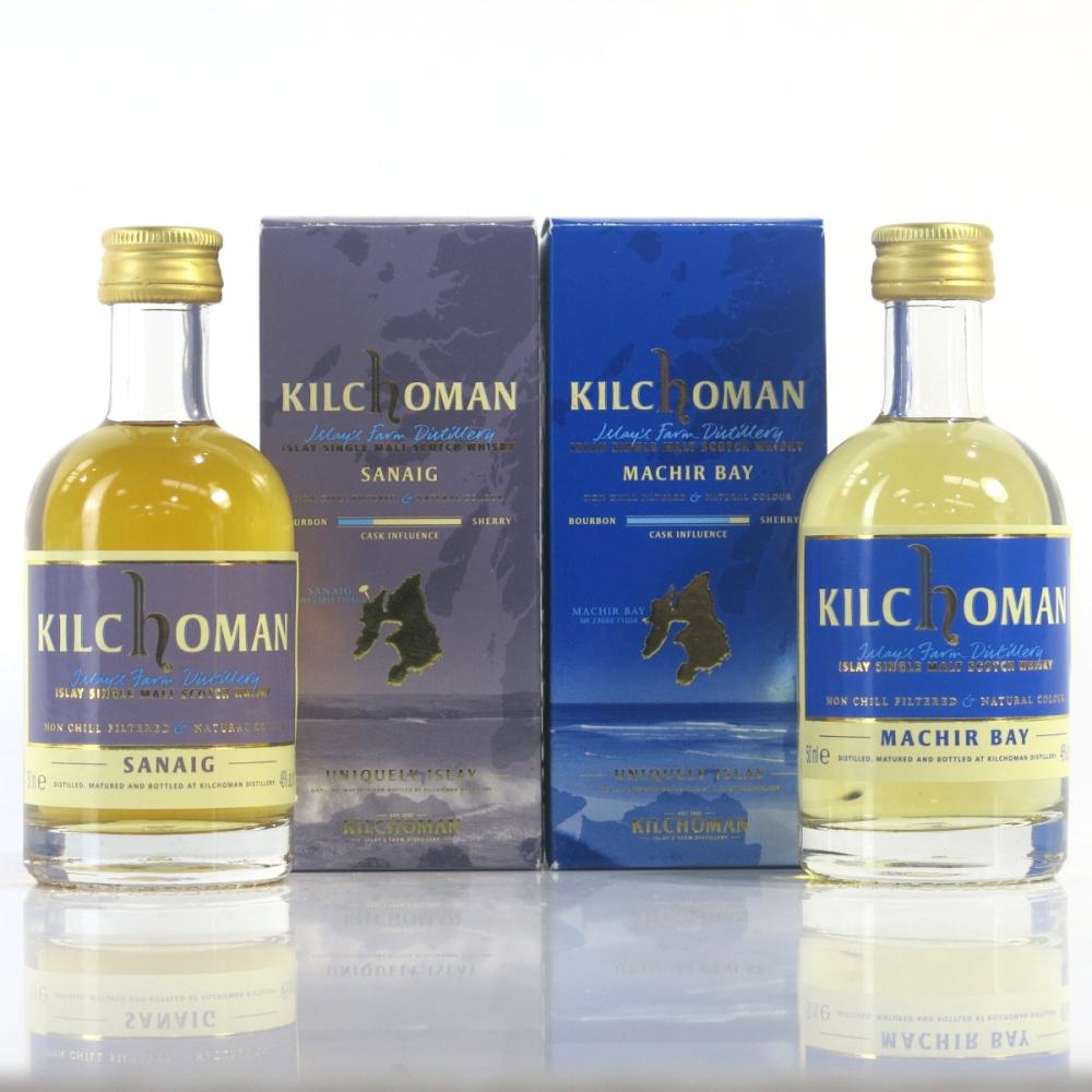 Kilchoman Sanaig & Machir Bay Miniatures / 2 x 5cl