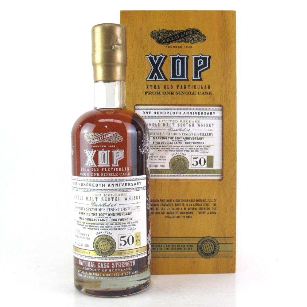 Glenfarclas 50 Year Old Douglas Laing 100th Anniversary / XOP