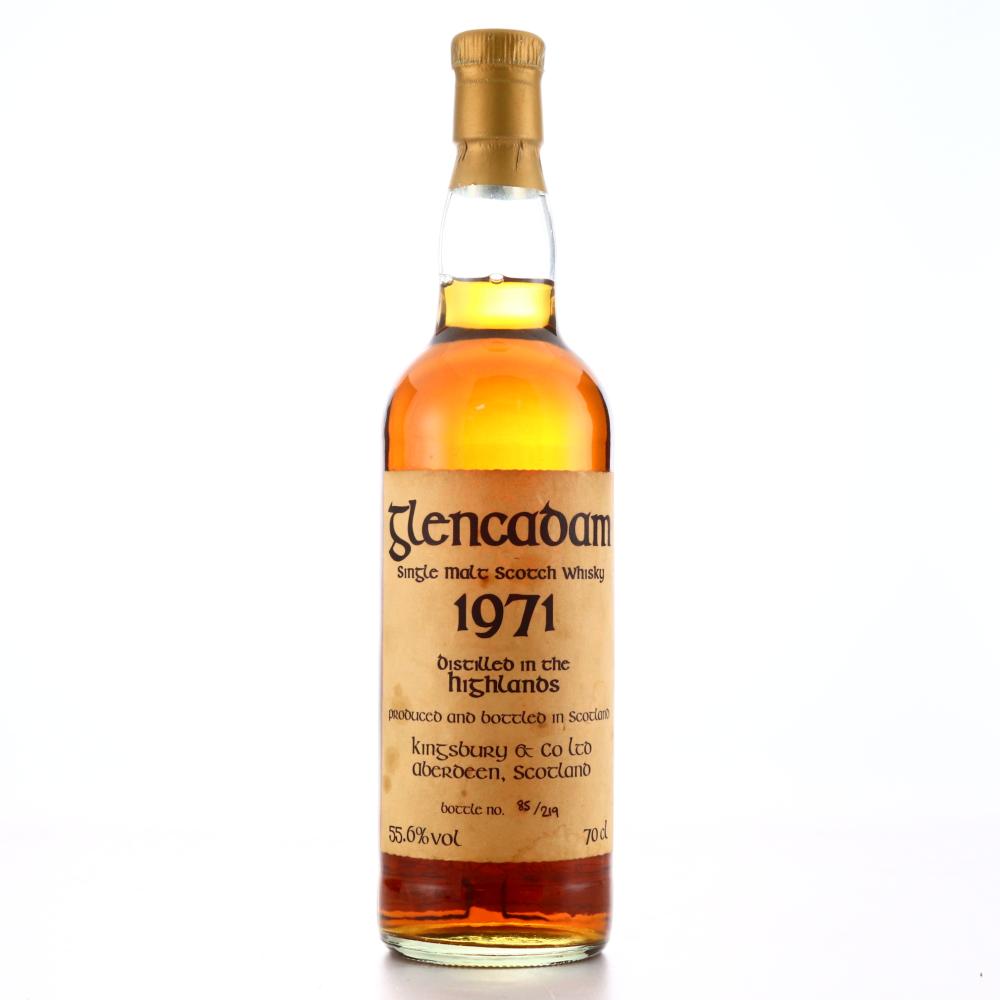 Glencadam 1971 Kingsbury 28 Year Old / Celtic Label