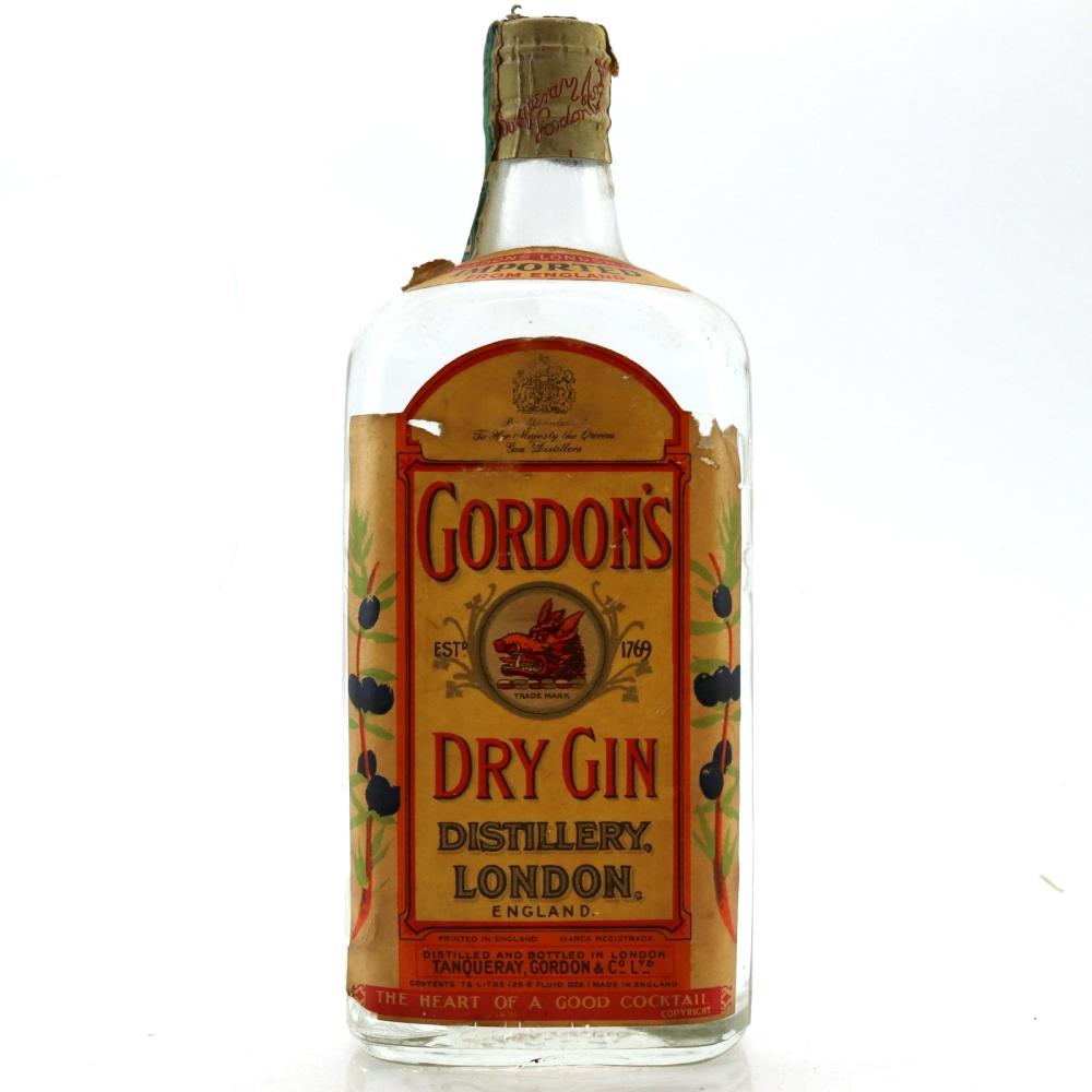 Gordon's London Dry Gin 1960s