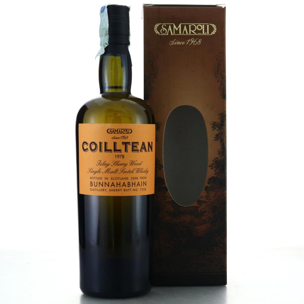 Bunnahabhain 1978 Samaroli Coilltean