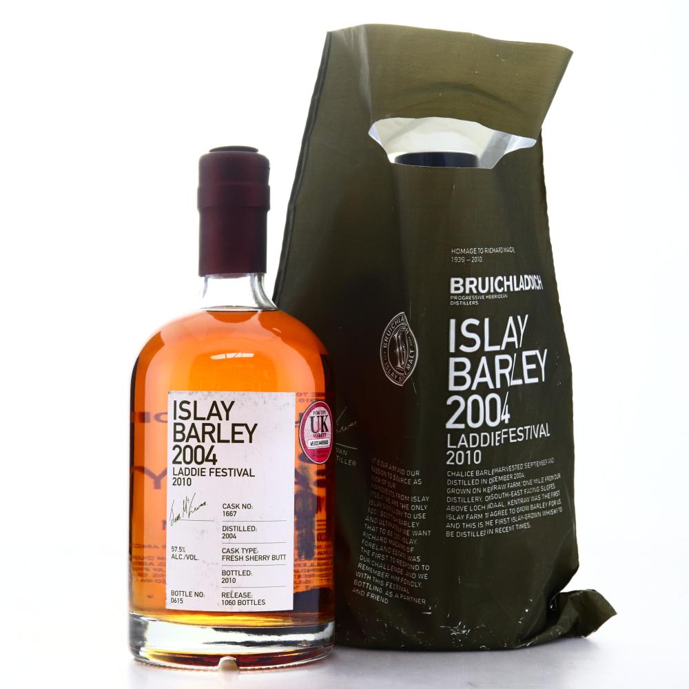 Bruichladdich 2004 Valinch Islay Barley Feis Ile 2010 / Signed by Jim McEwan