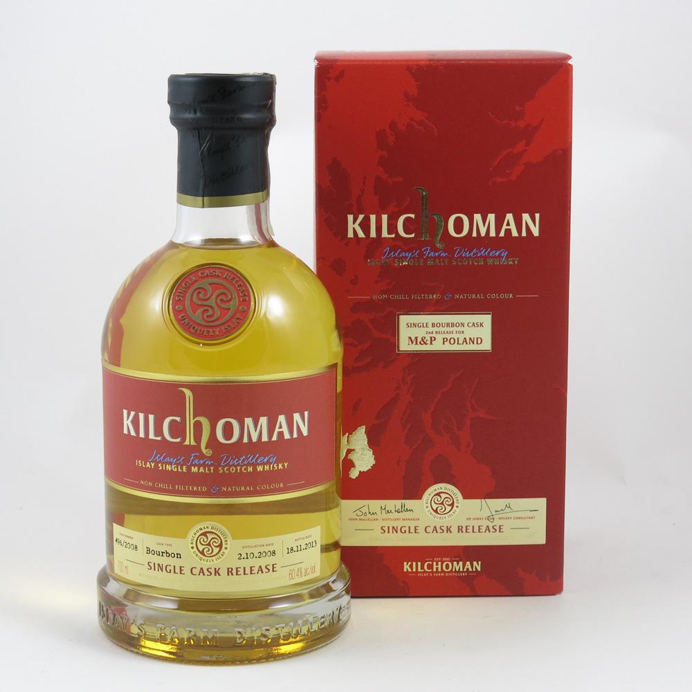 Kilchoman 2008 Single Cask M&P Poland 2nd Release - Bottle No.1