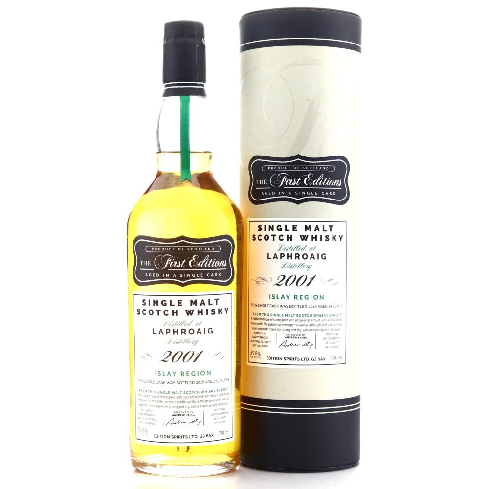 Laphroaig 2001 Edition Spirits 15 Year Old