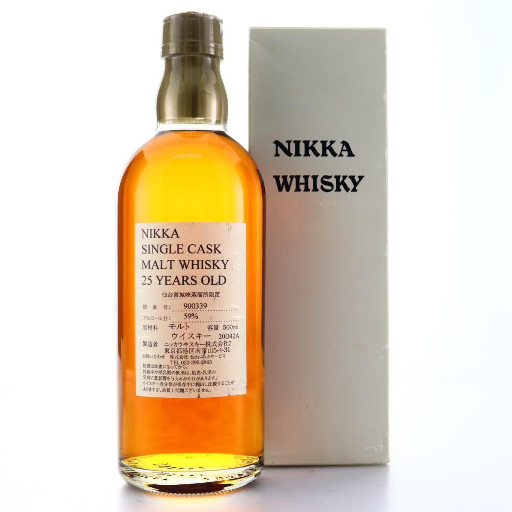 Miyagikyo Nikka 25 Year Old Single Cask #900339 50cl