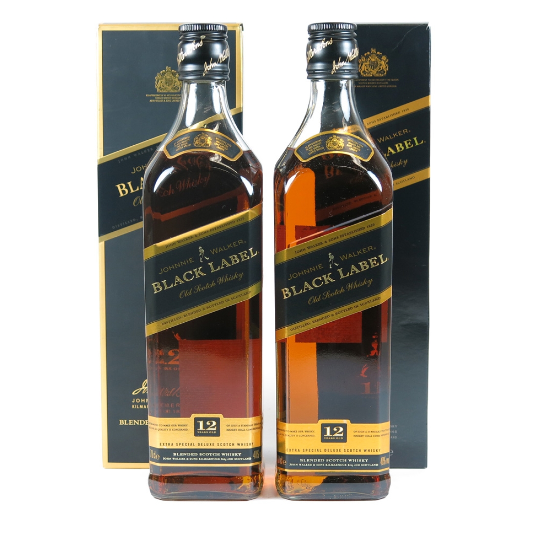 Johnnie Walker Black Label 12 Year Old 2 x 70cl