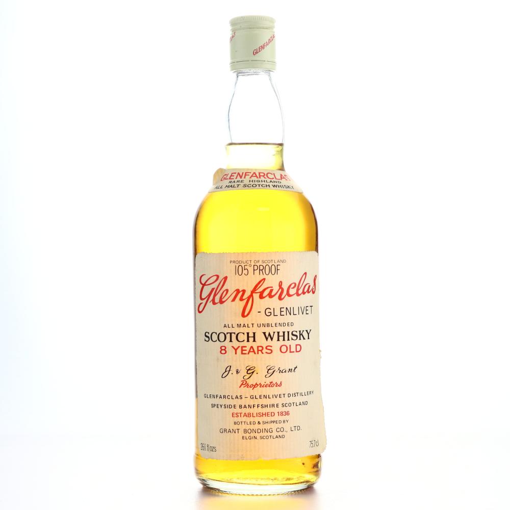 Glenfarclas 8 Year Old 105 Proof 1970s