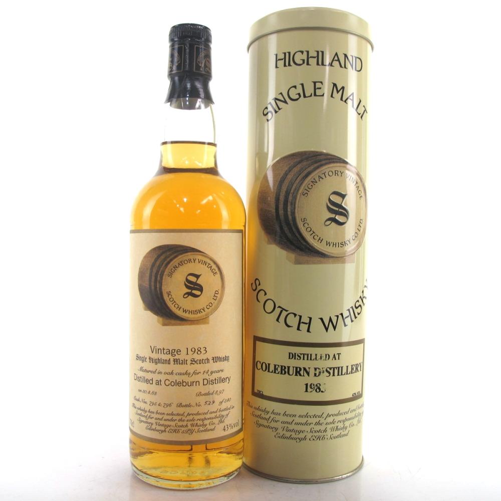 Coleburn 1983 Signatory Vintage 14 Year Old