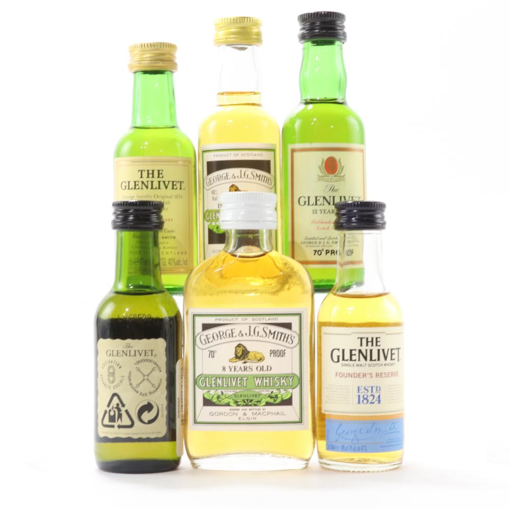 Glenlivet Miniature Selection x 6
