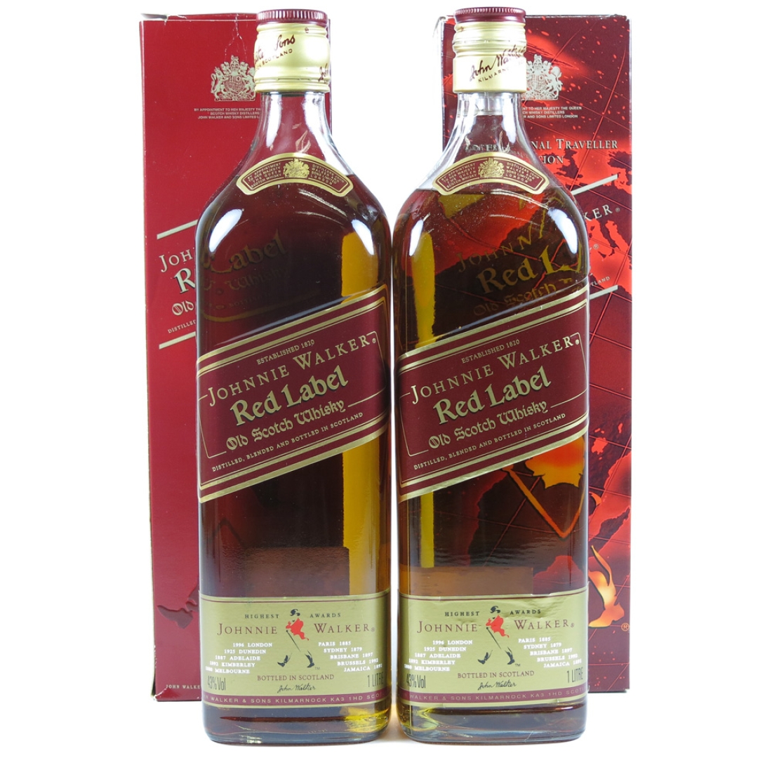 Johnnie Walker Red Label 2 x 1 Litre