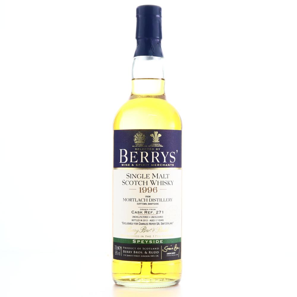 Mortlach 1996 Berry Brothers & Rudd 17 Year Old / Swiss Exclusive