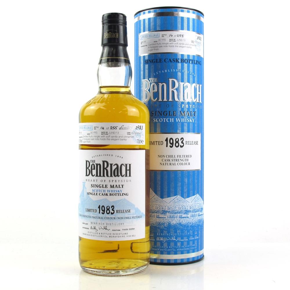 Benriach 1983 Single Cask 30 Year Old
