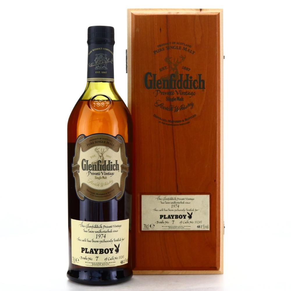 Glenfiddich 1974 Private Vintage #10245 / Playboy 