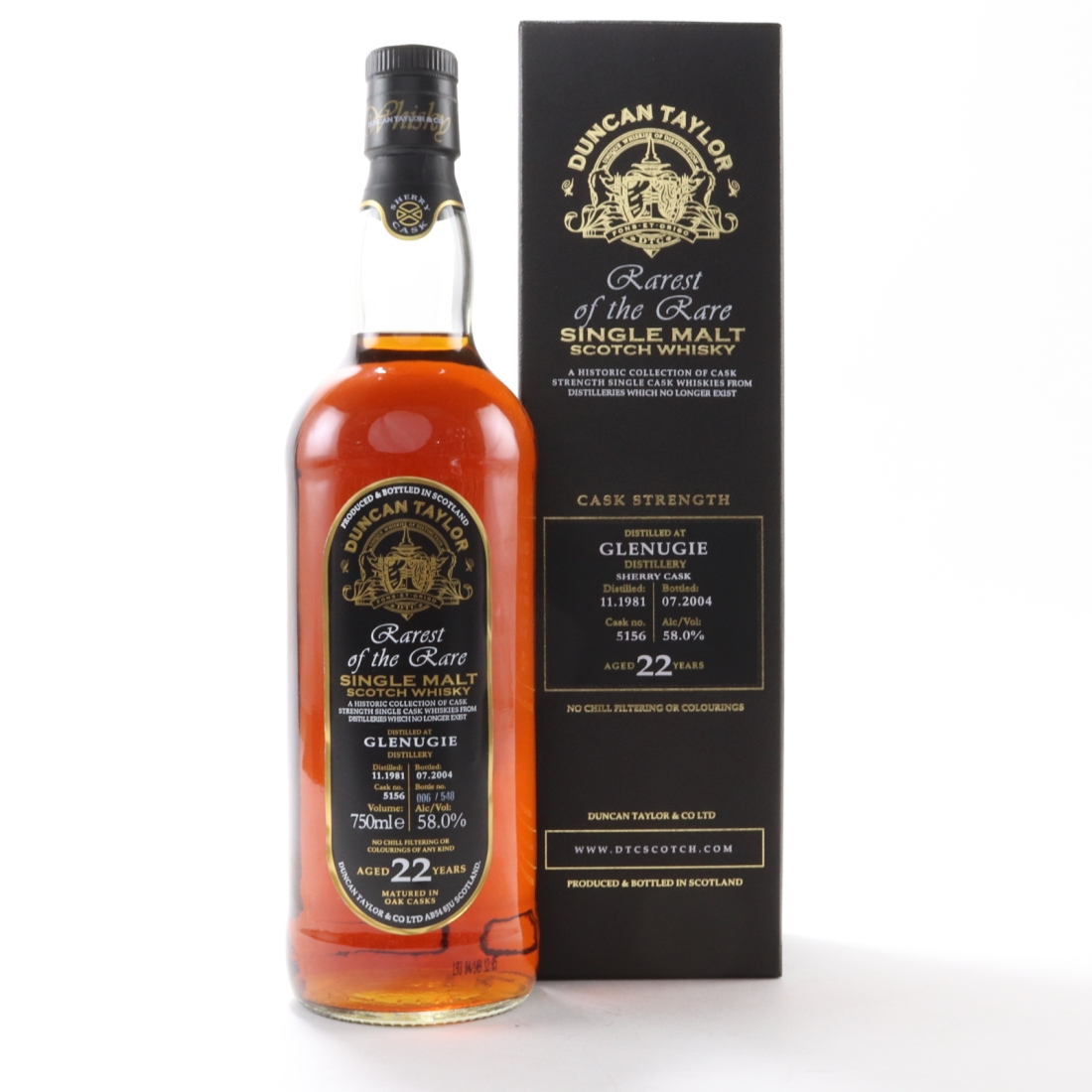 Glenugie 1981 Duncan Taylor 22 Year Old 75cl