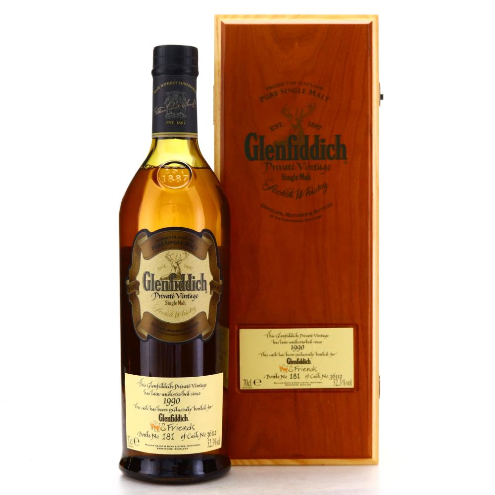 Glenfiddich 1990 Private Vintage #36112 / Glenfiddich & Friends