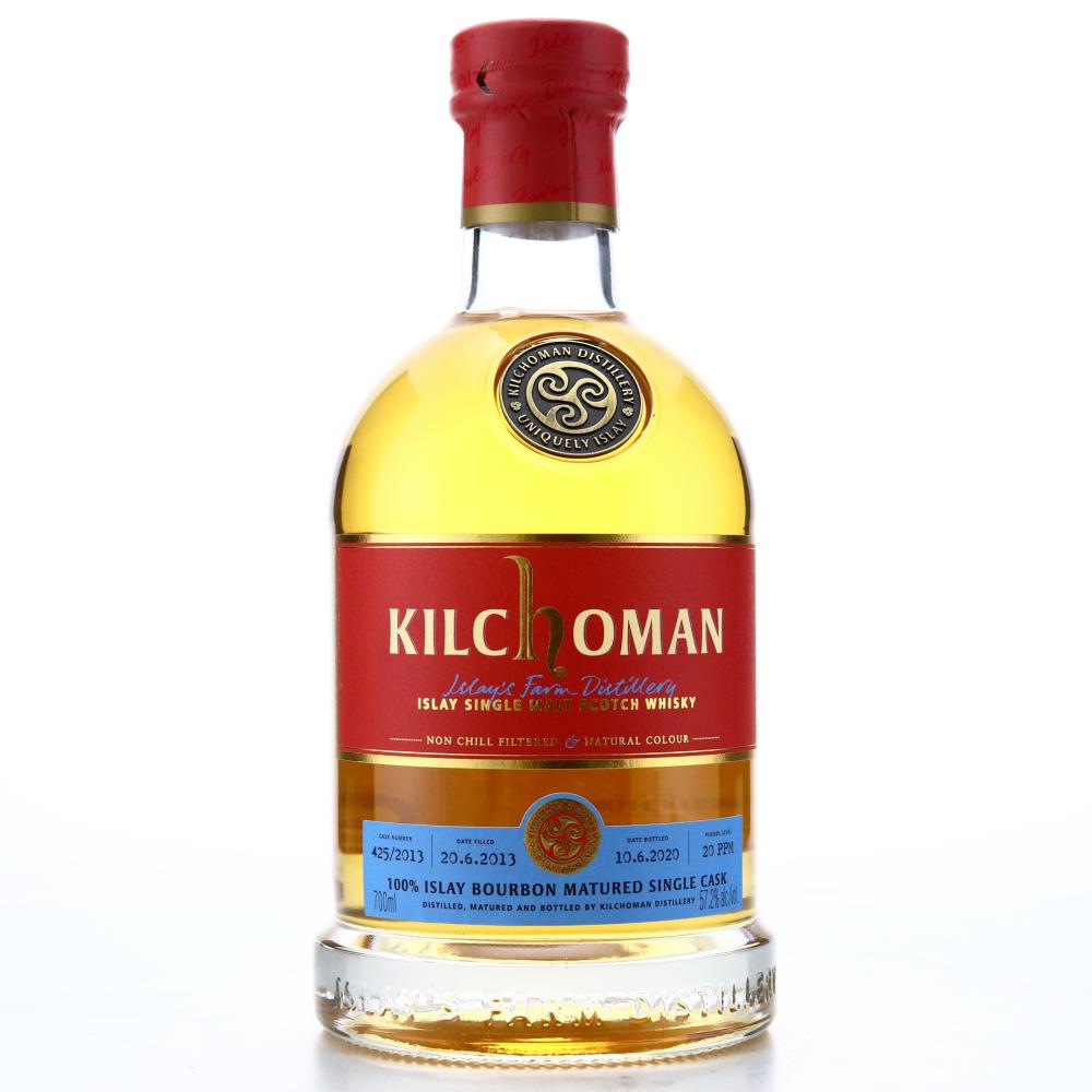 Kilchoman 2013 100% Islay Single Bourbon Cask #425
