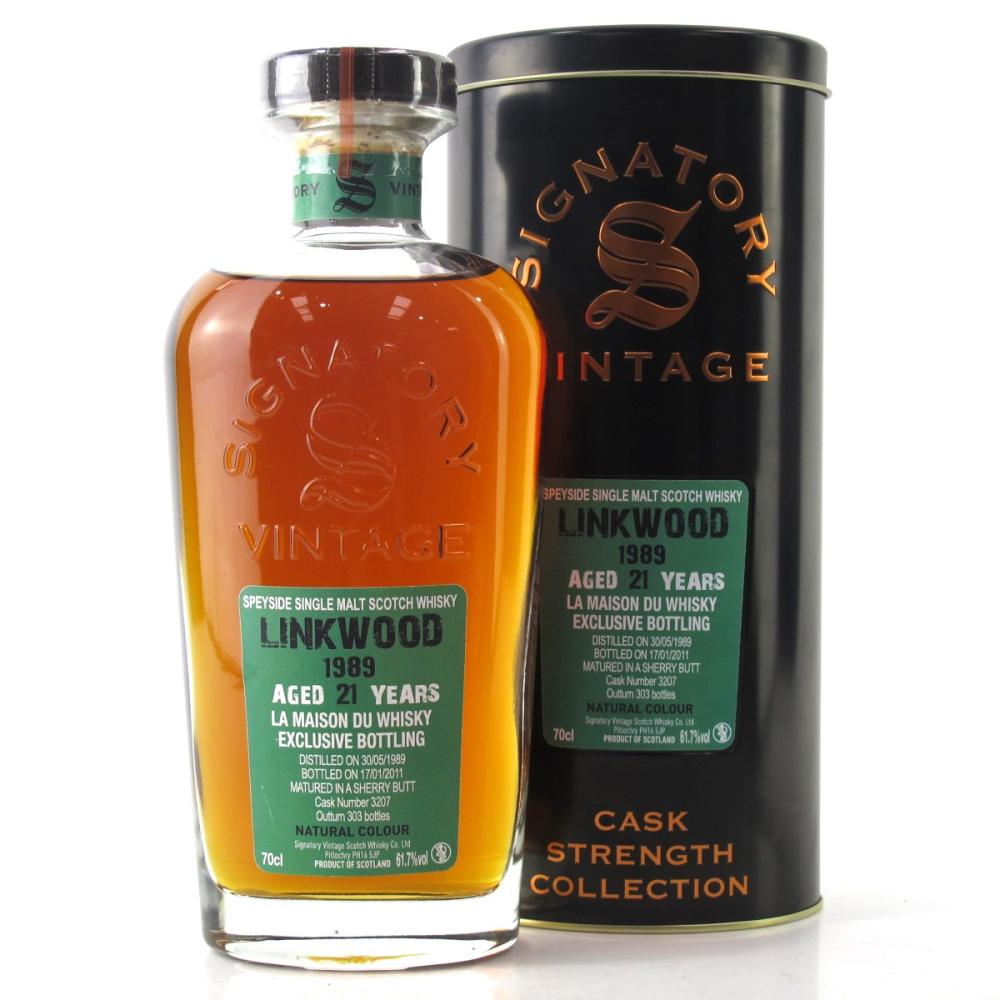 Linkwood 1989 Signatory Vintage 21 Year Old / LMDW Exclusive