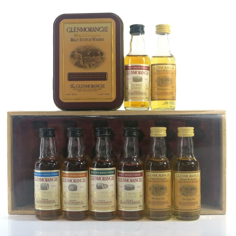 Glenmorangie Miniature Gift Packs 8 x 5cl / includes Wood Expressions