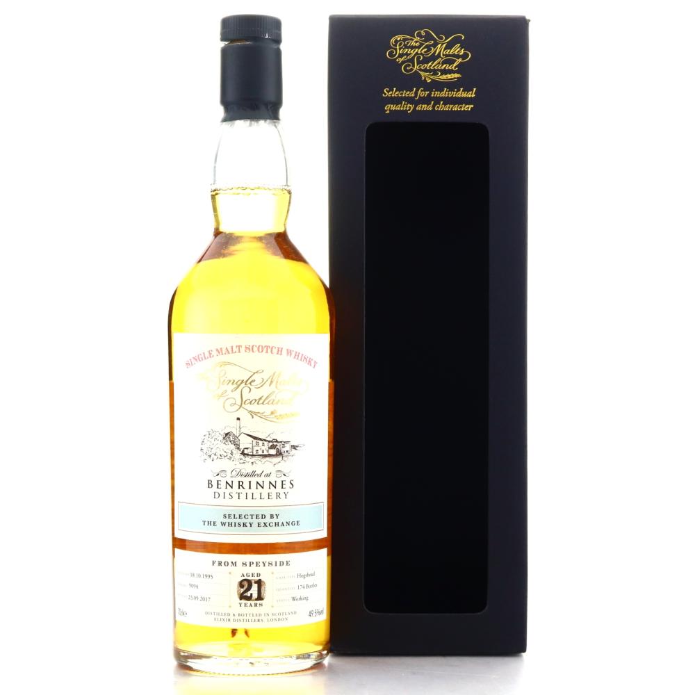 Benrinnes 1995 Single Malts of Scotland 21 Years Old / TWE