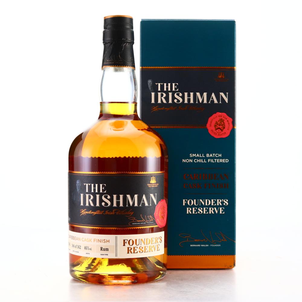 The Irishman Founder's Reserve Single Caribbean Cask Finish #3986