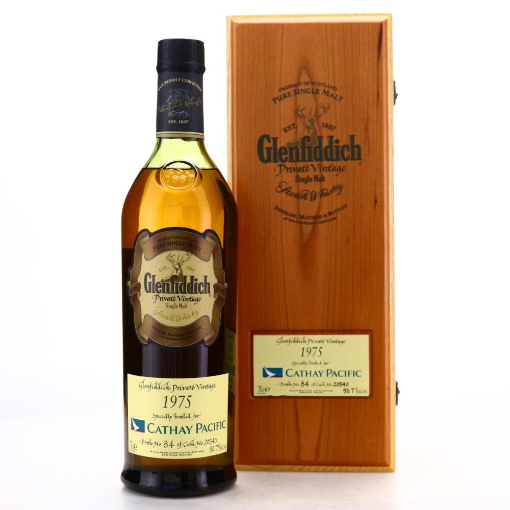Glenfiddich 1975 Private Vintage #20540 / Cathay Pacific