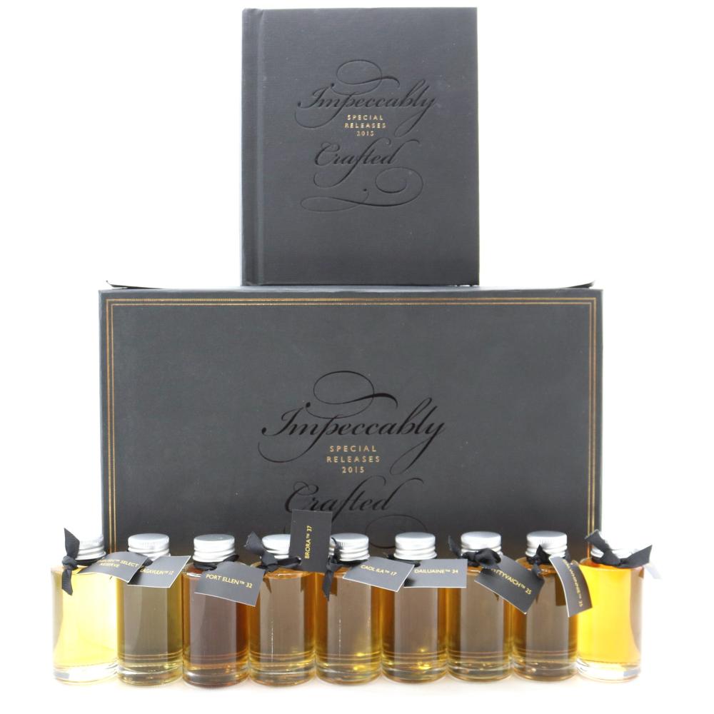 Diageo 2015 Special Releases Sample Selection 9 x Miniature