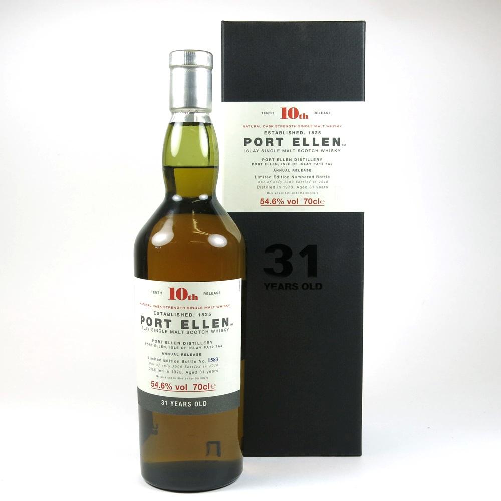 Port Ellen 1978 10th Release 31 Year Old