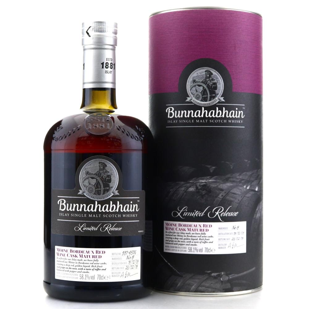 Bunnahabhain 2008 Moine Bordeaux Red Wine Cask Matured
