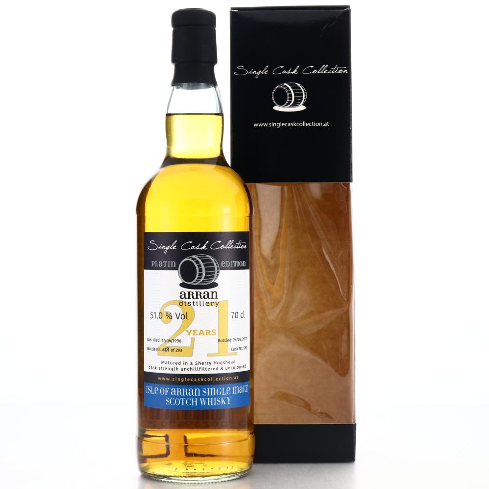 Arran 1996 Single Cask Collection 21 Year Old