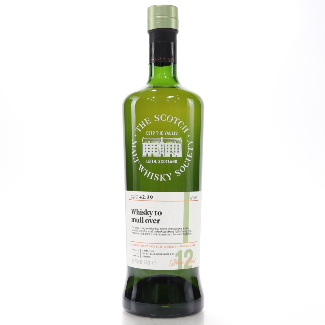 Ledaig 2006 SMWS 12 Year Old 42.39