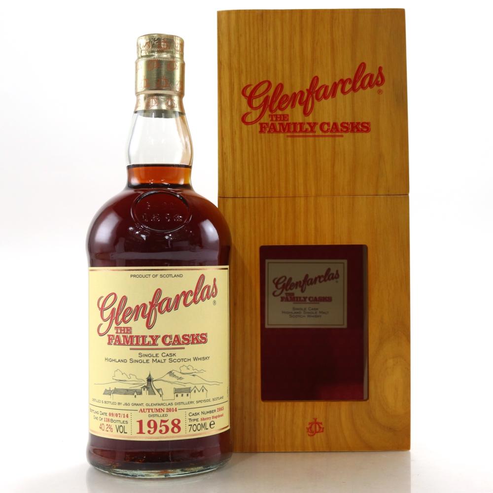 Glenfarclas 1958 Family Cask #2065 / Autumn 2014