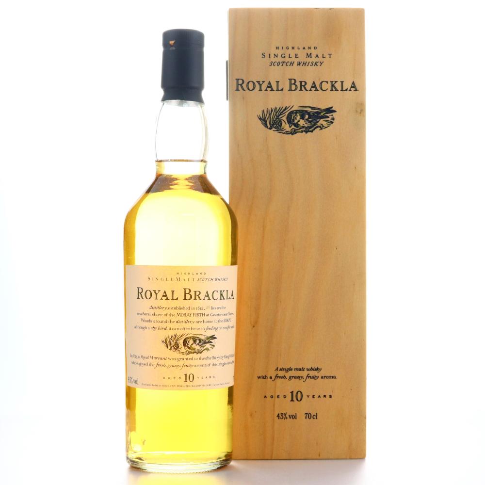 Royal Brackla 10 Years Old Flora and Fauna / Wooden Box