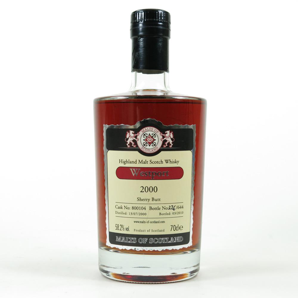 Westport 2000 Malts of Scotland 9 Year Old