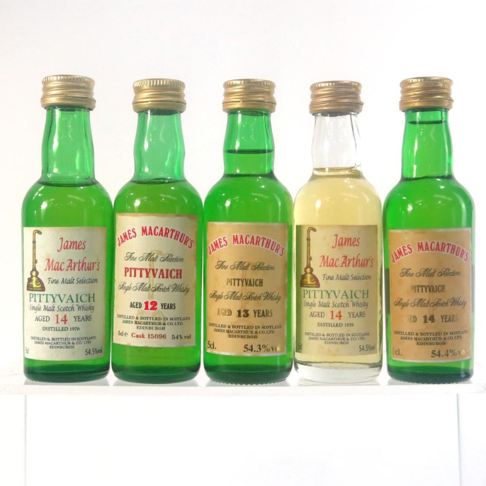 Pittyvaich James MacArthur's Miniatures 5 x 5cl