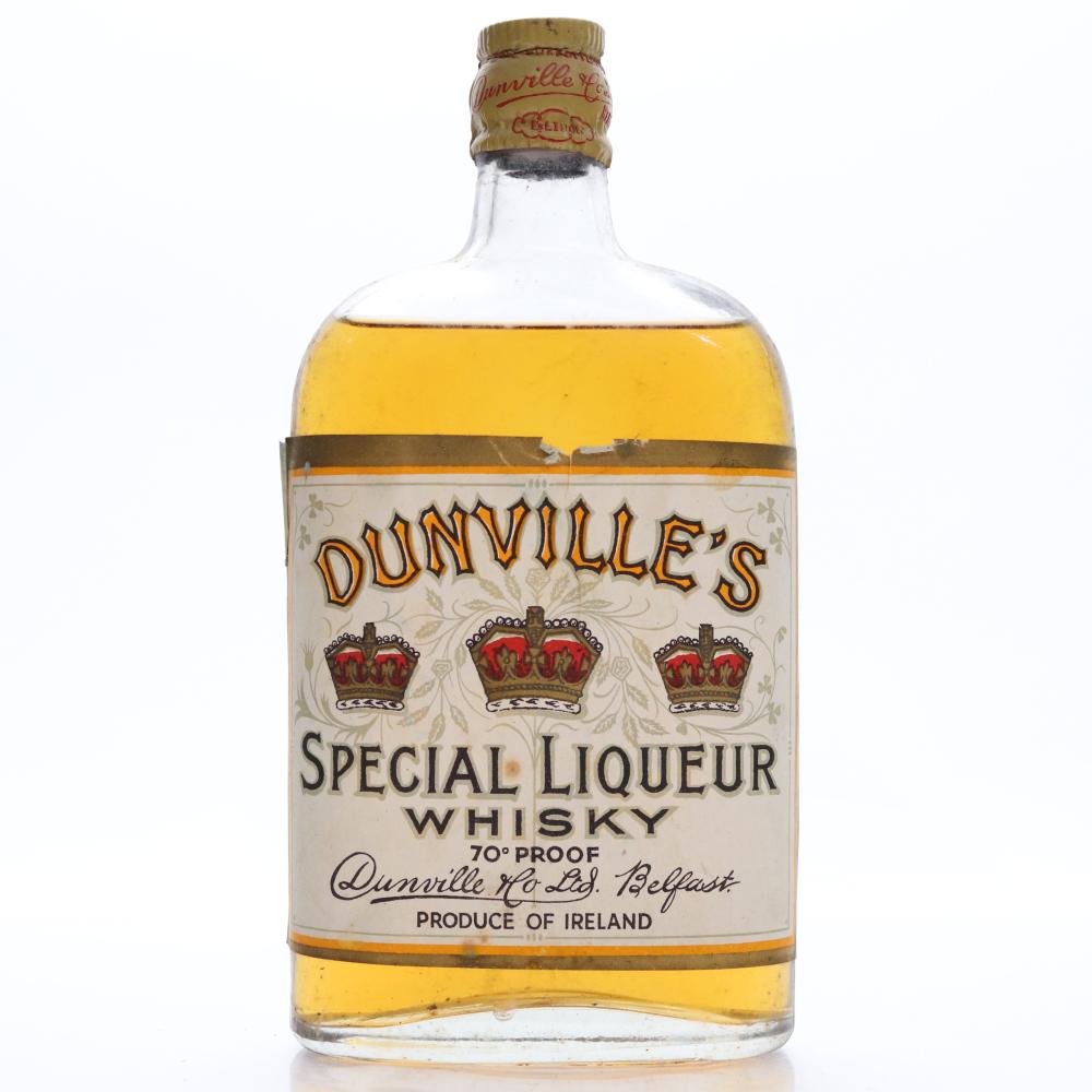Dunville's Special Liqueur Whisky Half Bottle 1948 Rotation