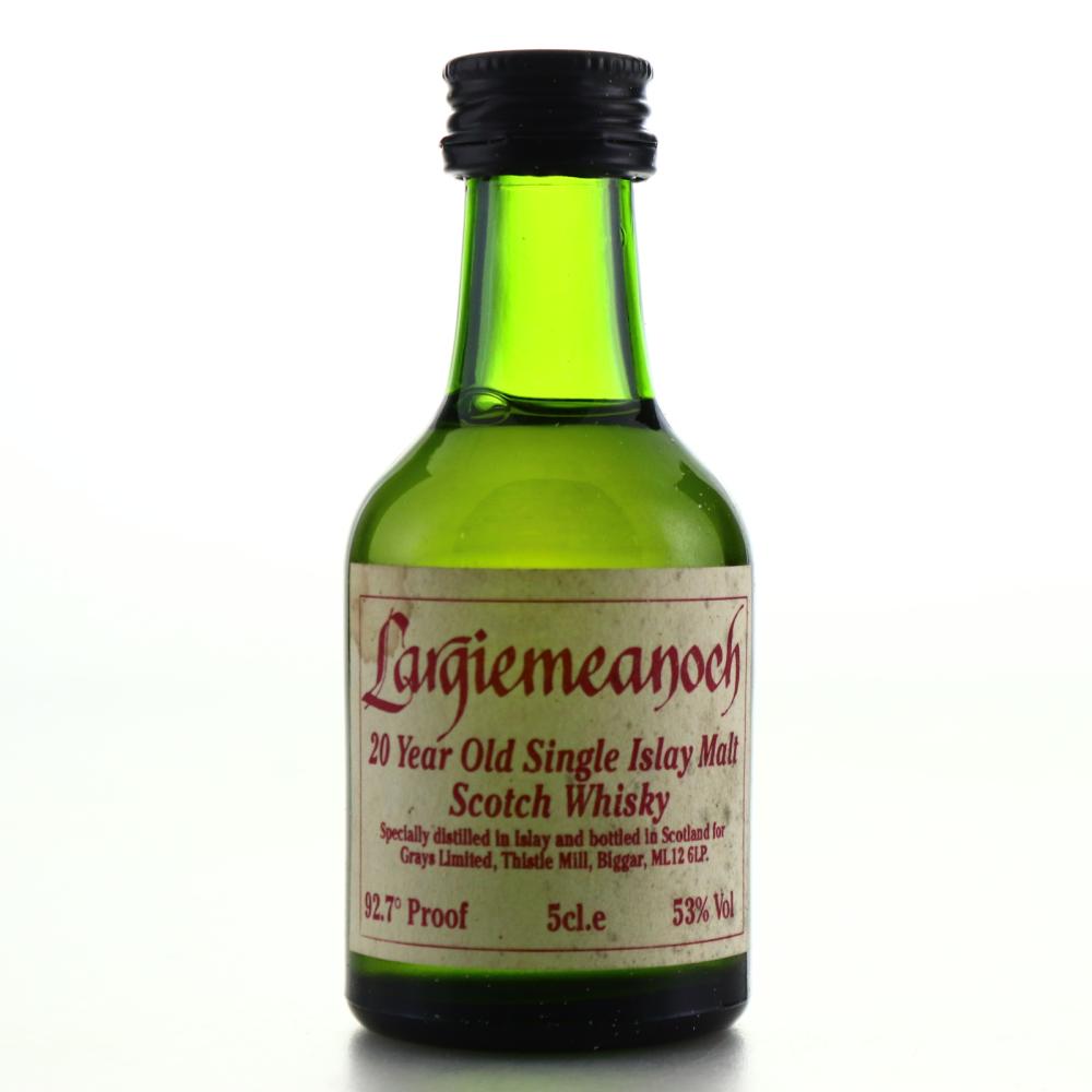 Bowmore 'Largiemeanoch' 20 Year Old  Whisky Connoisseur Miniature