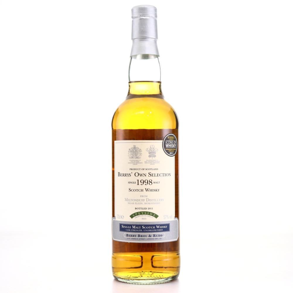 Miltonduff 1998 Berry Brothers & Rudd 