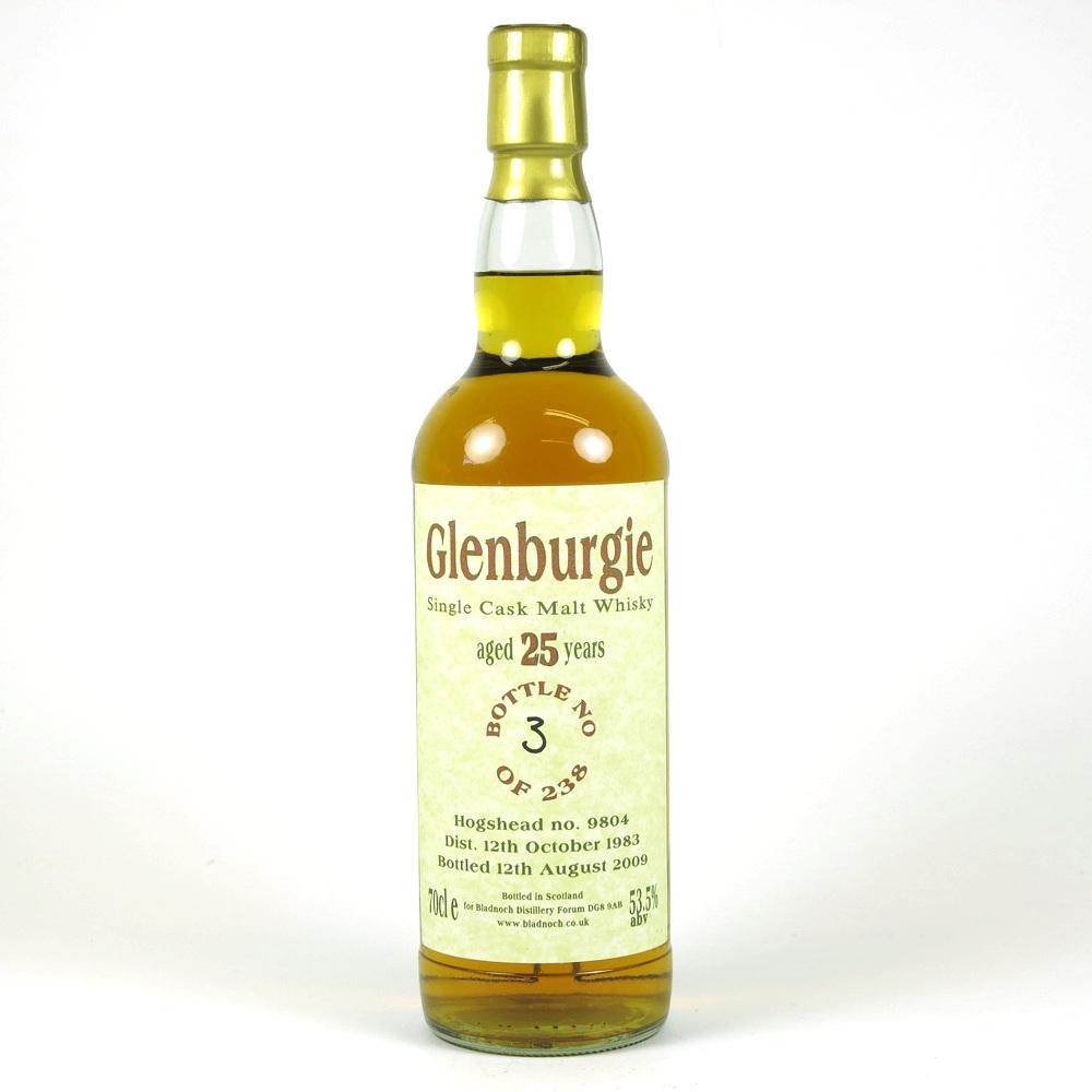Glenburgie 1983 Bladnoch Distillery Forum Bottling 25 Year Old
