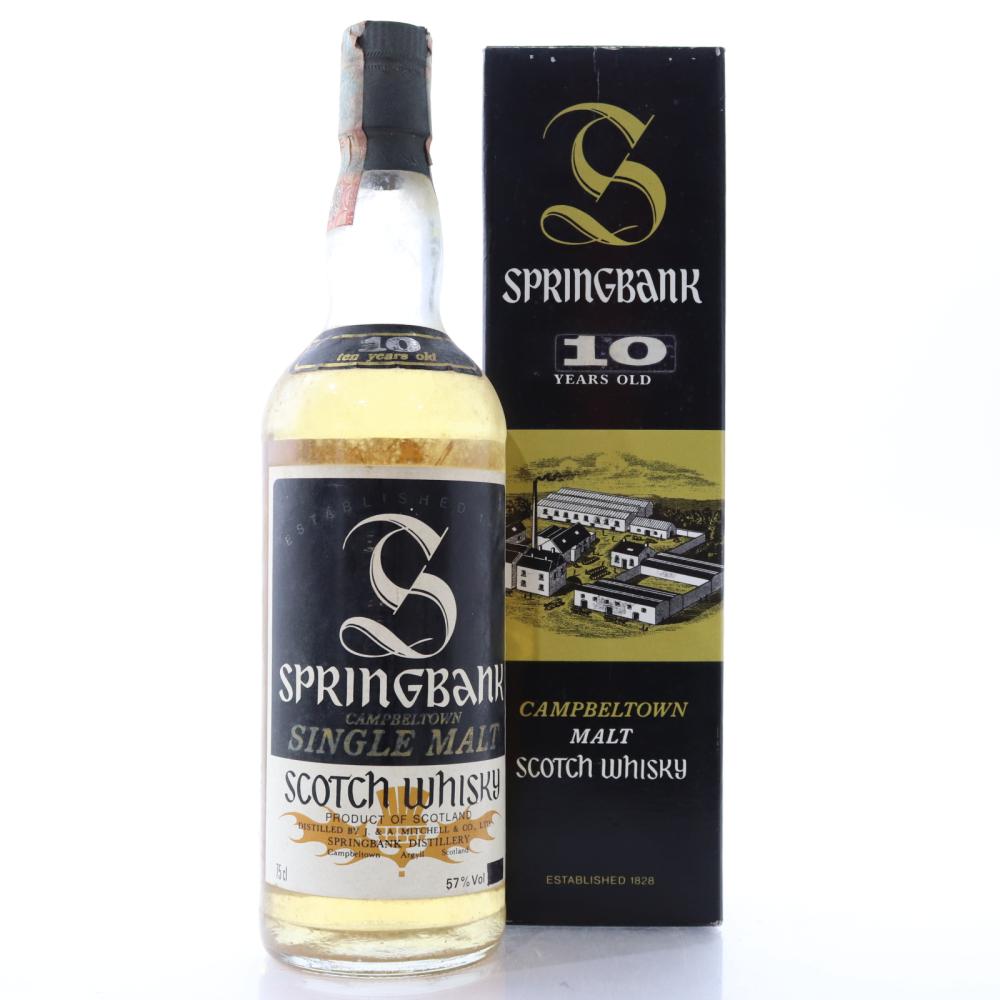 Springbank 10 Year Old 1980s / Sutti Import
