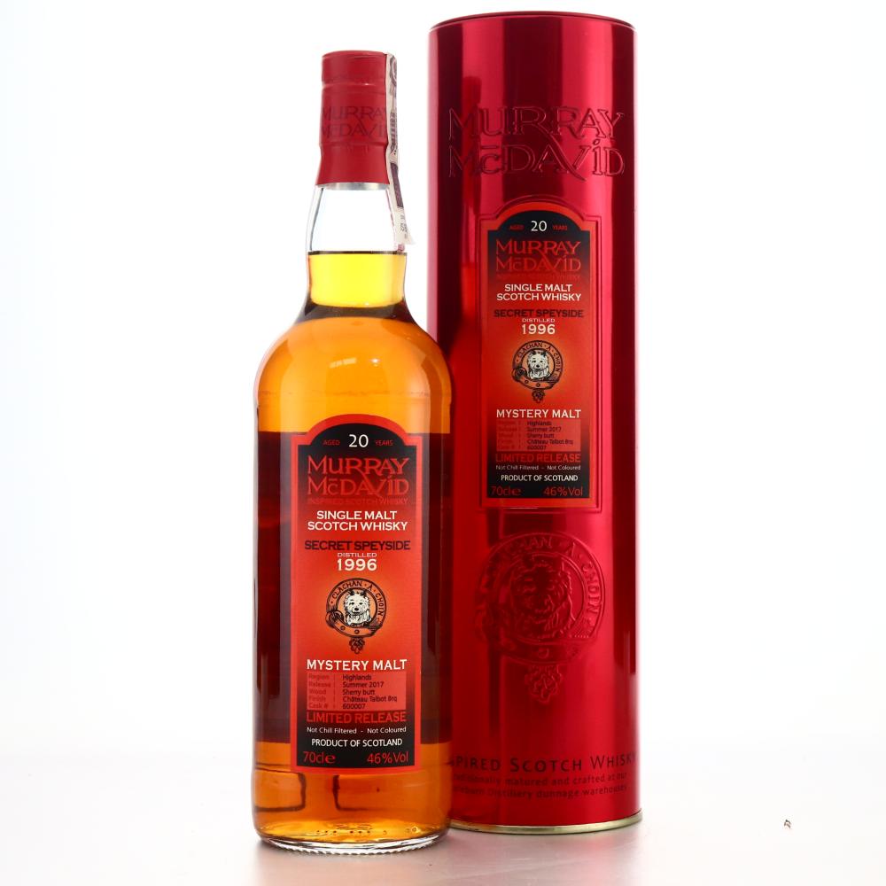 Secret Speyside 1996 Murray McDavid 20 Year Old