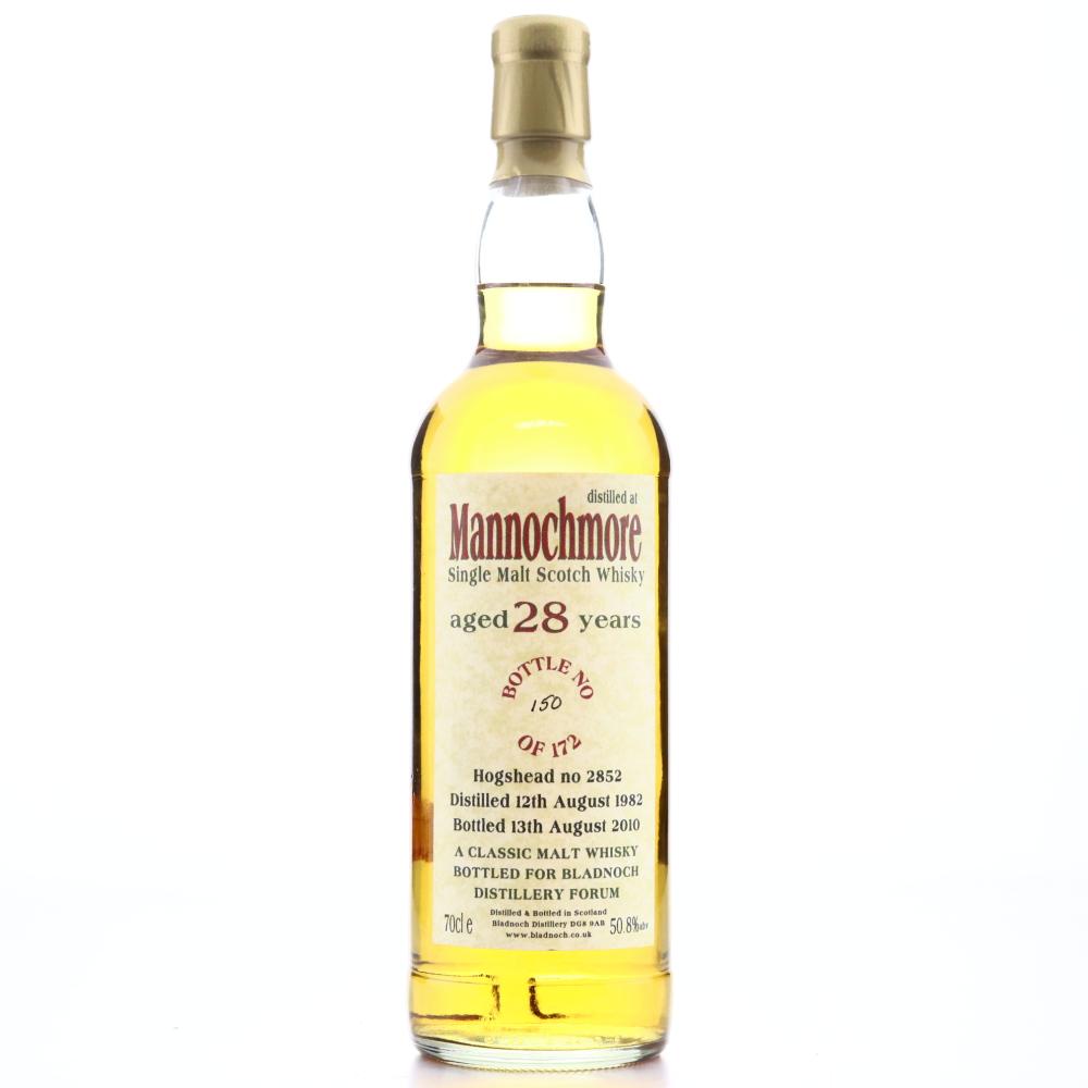 Mannochmore 1982 Bladnoch Distillery Forum 28 Years Old