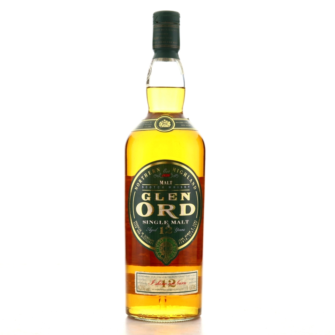Glen Ord 12 Year Old 1 Litre 1990s