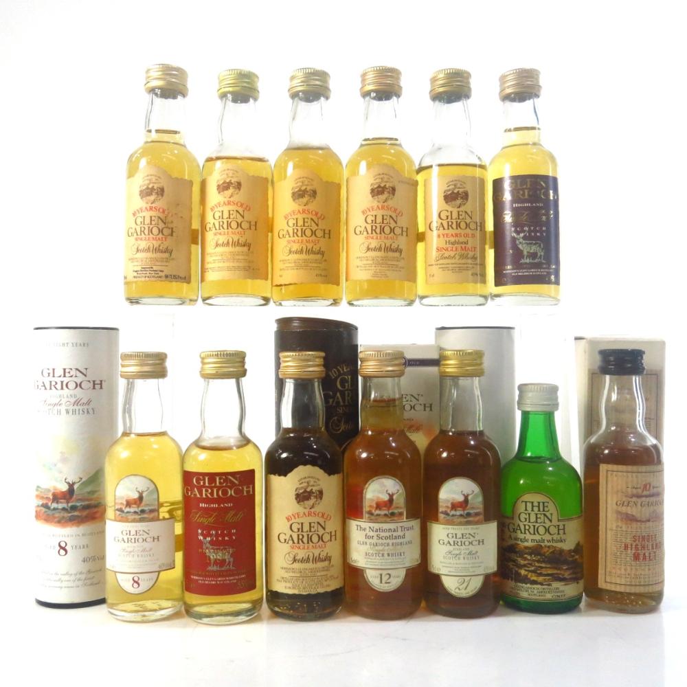 Glen Garioch Miniature Selection x 13