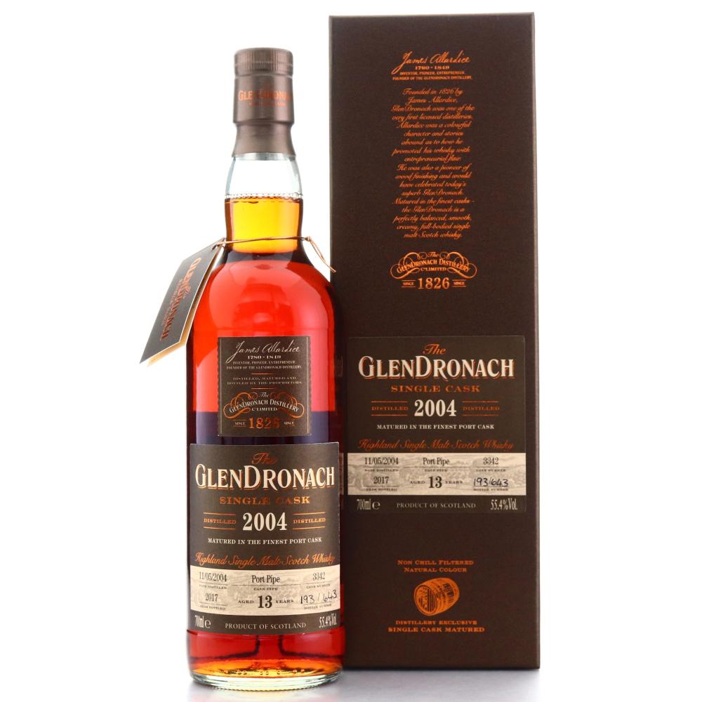 Glendronach 2004 Single Port Cask 13 Year Old #3342
