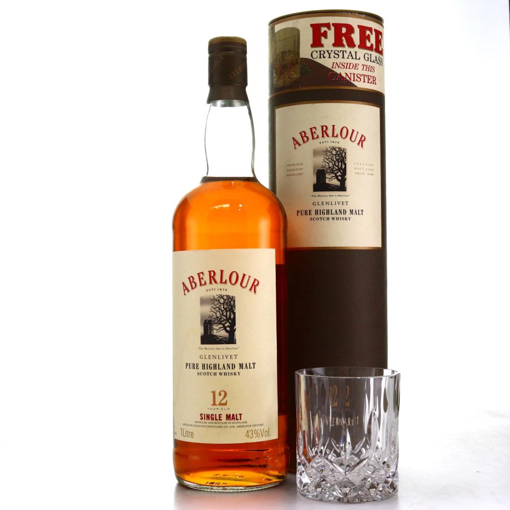 Aberlour 12 Year Old 1 Litre with Glass