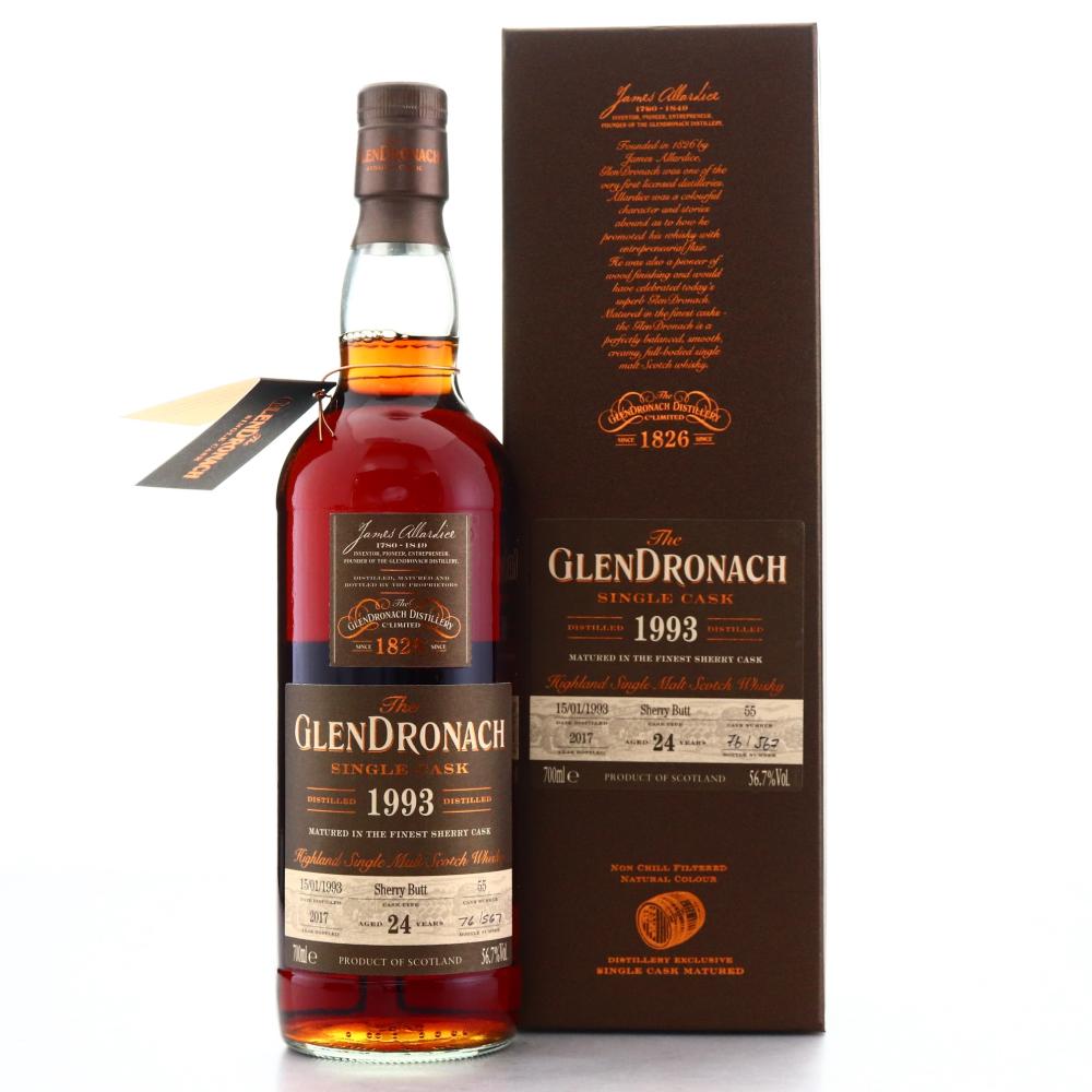 Glendronach 1993 Single Sherry Cask 24 Year Old #55